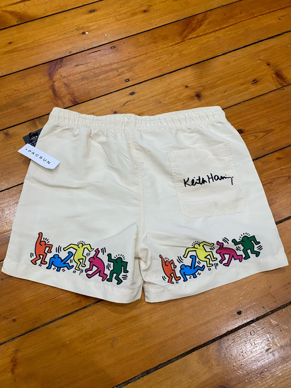 PACSUN NWT Keith haring bathing suit men’s small
